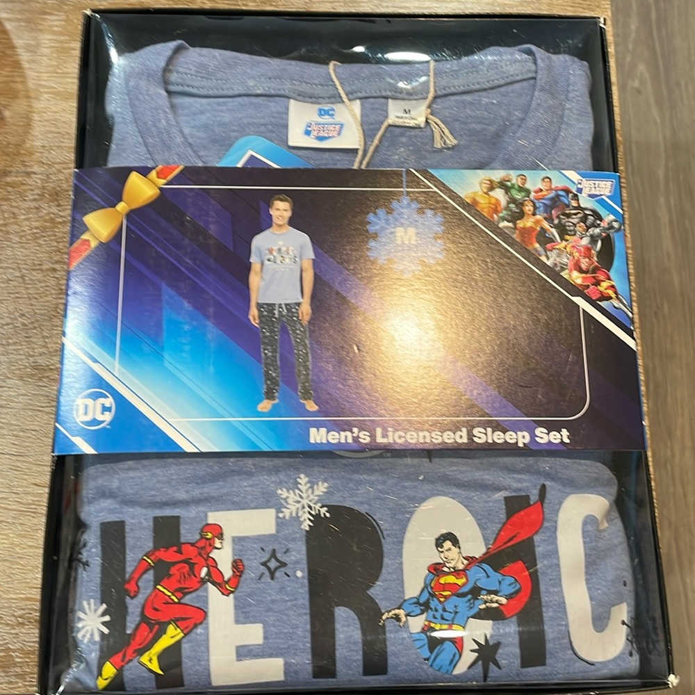 Justice League Men’s Licensed Sleep Set